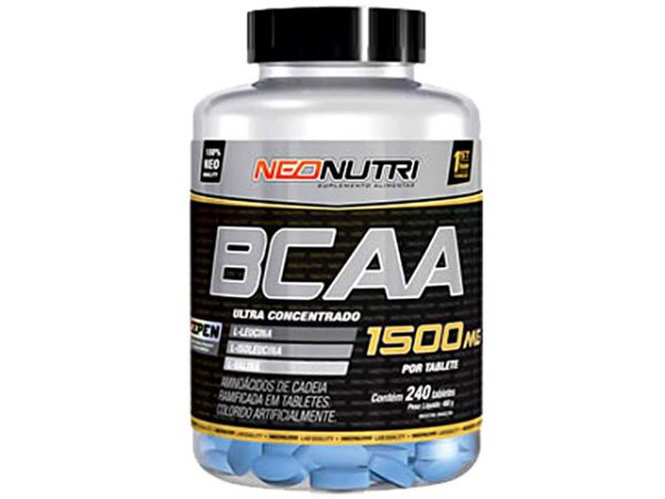 BCAA 1500MG 240 CÁPSULAS - NEO NUTRI