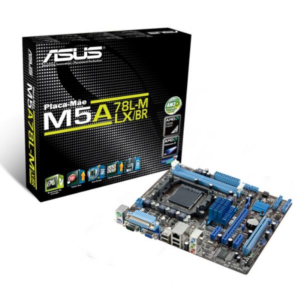 Placa Mãe Asus M5A78L-M LX/BR Amd Am3+ Ddr3