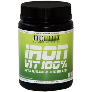 IRON VIT 60 TABLETES IRONWORK SCIENCE NUTRITION