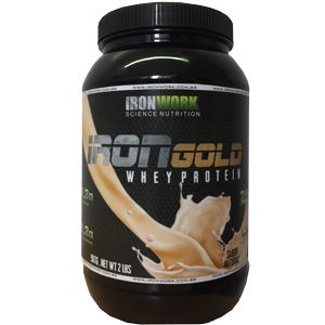 IRON GOLD WHEY PROTEIN 907g 2LBS SABOR NATURAL