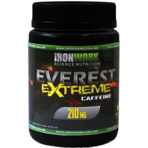 EVEREST EXTREME CAFFEINE 210mg 120 TABS IRONWORK SCIENCE NUT