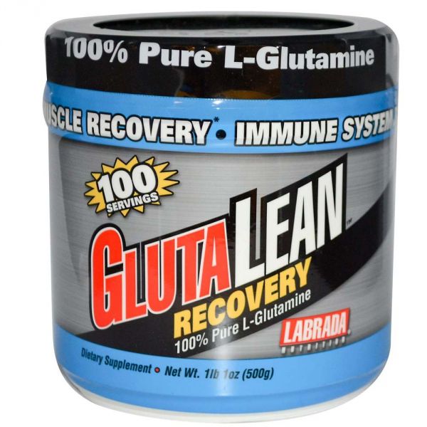 GlutaLean - 100% Pure L-Glutamine (500g) - Labrada