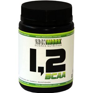 BCAA 1,2g IRONWORK SCIENCE NUTRITION nível mais alto de LEUC